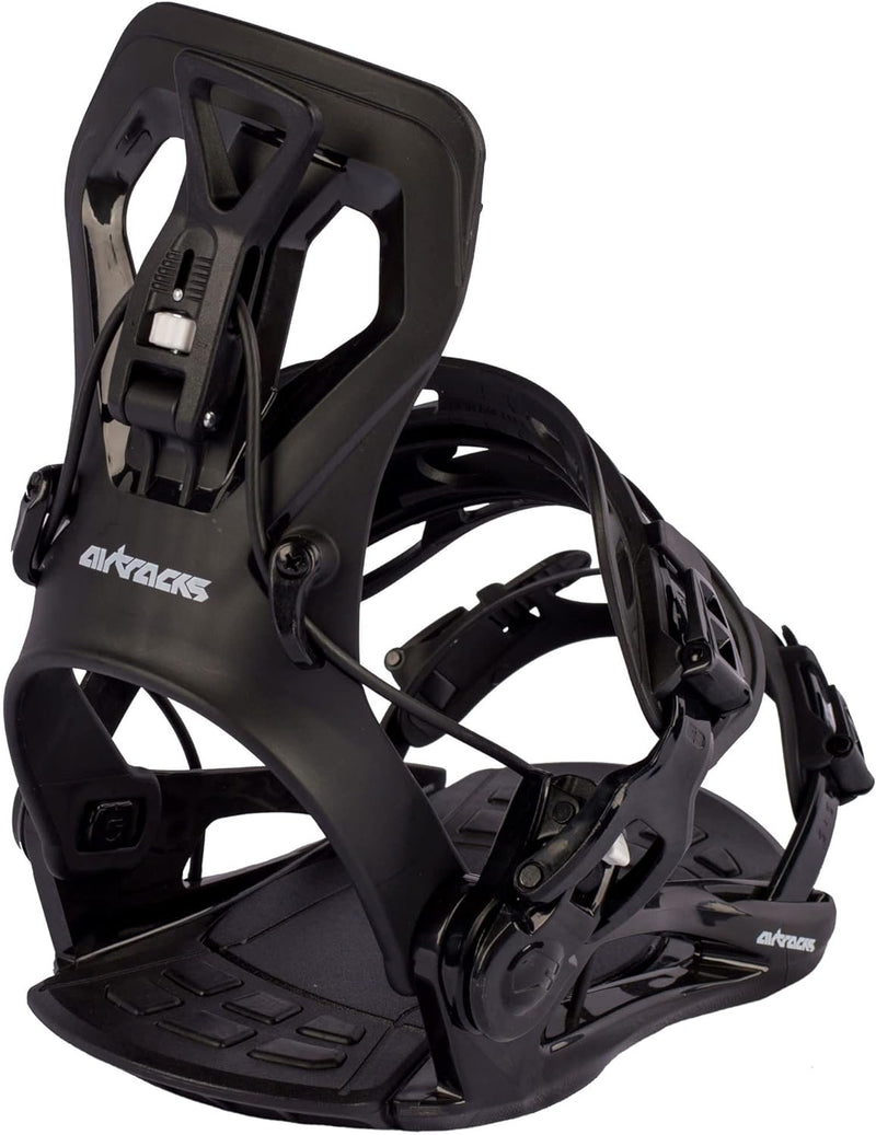 Airtracks Snowboard Set - Eight Snowboard Wide Hybrid Rocker + Bindung Master Fastec + Boots + SB Ba