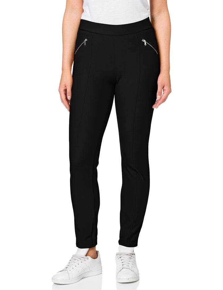 Atelier GARDEUR Damen Hose 36 Kurz Schwarz (Schwarz 99), 36 Kurz Schwarz (Schwarz 99)