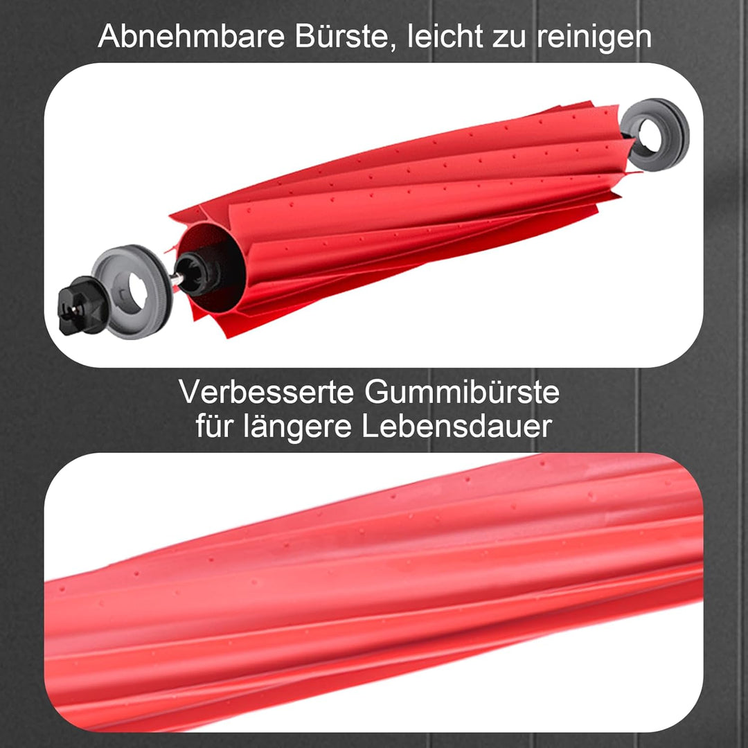 22 Stück Zubehör Ersatz für Roborock S7 Max Ultra S7 Pro Ultra - 2 Hauptbürsten,1 Selbstreinigende B