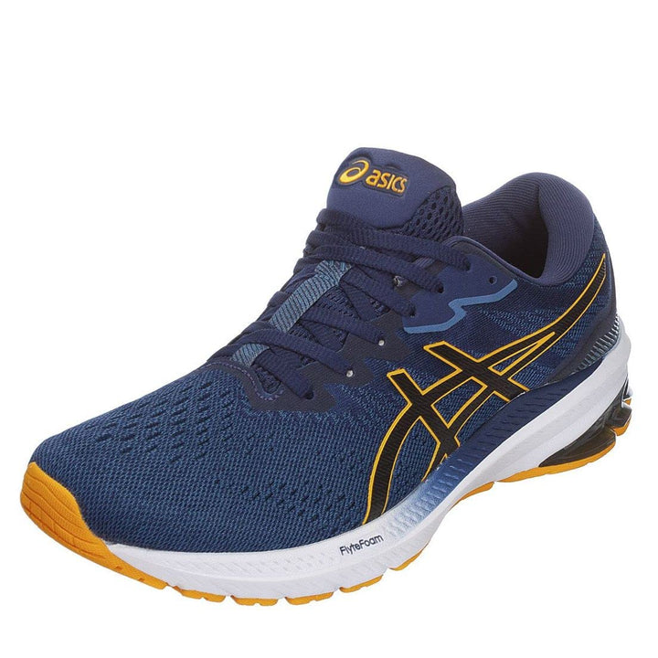 ASICS Unisex Kinder Gt-1000 11 Gs Sneaker 44.5 EU Azure Black, 44.5 EU Azure Black