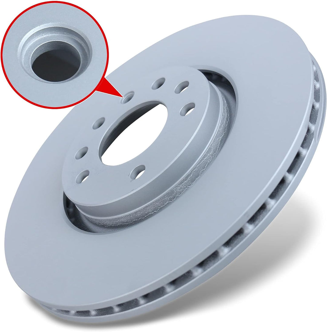 ATE Bremsenset inkl Bremsscheiben Vorne Ø 308 mm Belüftet + Hinten Ø 264 mm Voll + Bremsbeläge Vorne