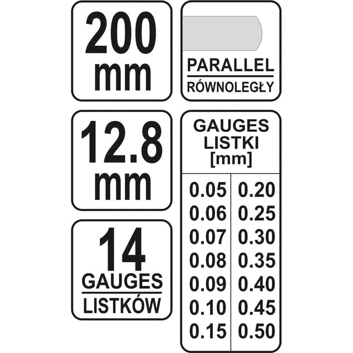 YATO YT-7223 Fühlerlehre