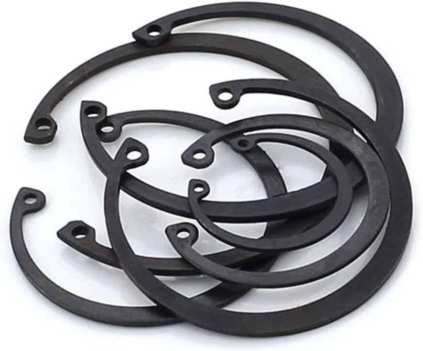 Intern Seegerring Sprengringe Manganstahl C-Clip Sicherungsringe 60mm, 6 pcs, 60mm, 6 pcs