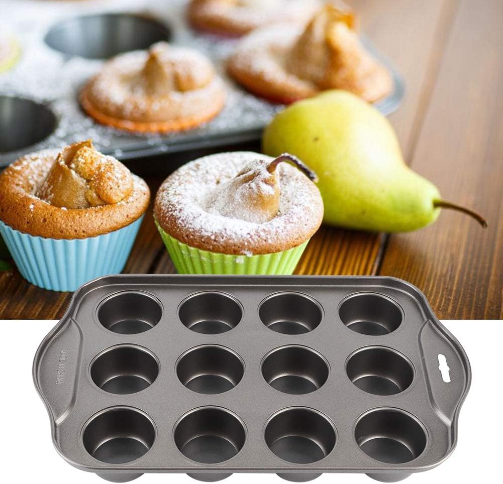 Tnfeeon Kuchenform, Mini-Käsekuchenform aus Kohlenstoffstahl, Rund, mit Abnehmbarem Boden, Antihaft-