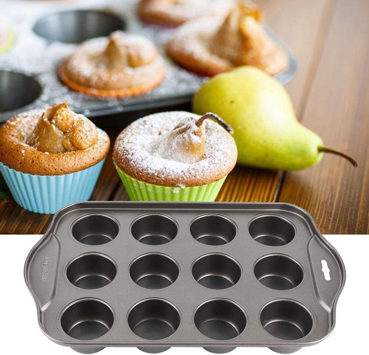 Tnfeeon Kuchenform, Mini-Käsekuchenform aus Kohlenstoffstahl, Rund, mit Abnehmbarem Boden, Antihaft-