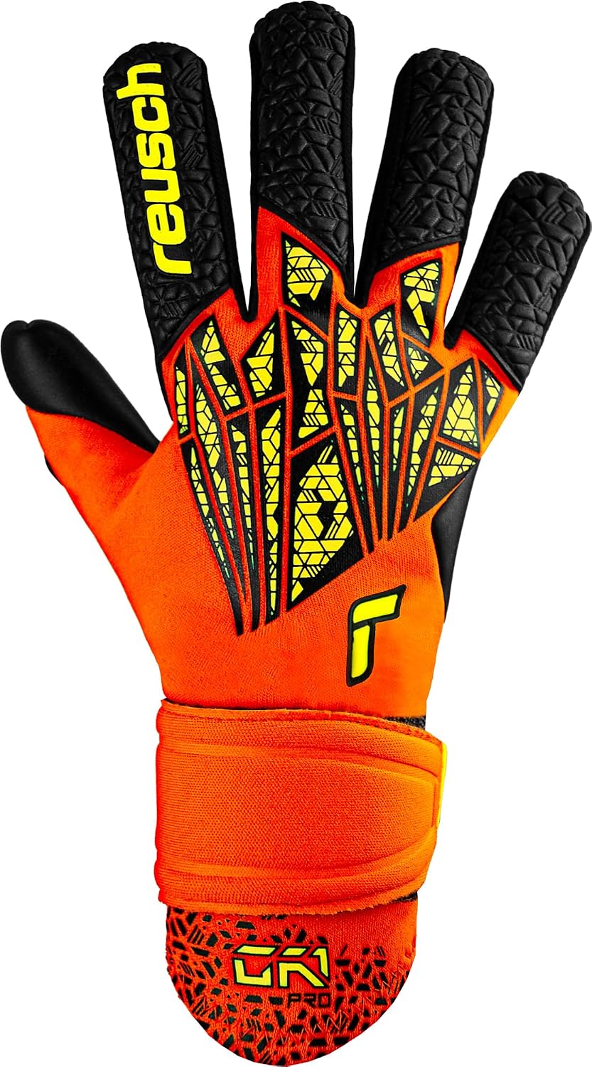 Reusch Unisex – Erwachsene Torwarthandschuhe Gk1 Pro mit Hervorragendem Grip und Innennaht Schnitt 7