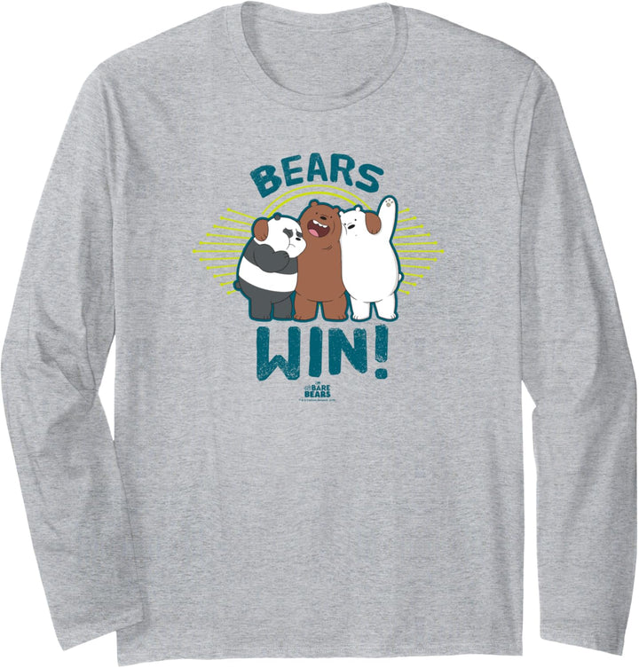 We Bare Bears Bears Win Langarmshirt