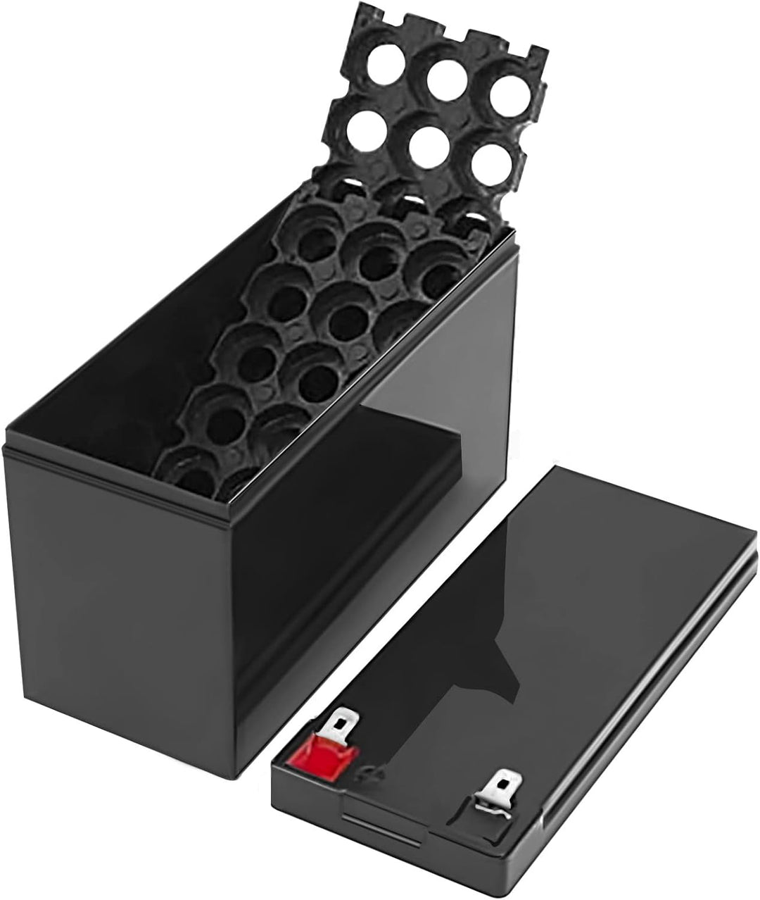 Li-Ion-Akku Aufbewahrungsbox 3x7 18650 Halter für ununterbrochene Stromversorgung USV DIY Batterie S
