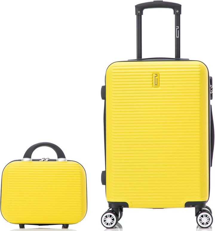 CELIMS - Handgepäck-Koffer mit Kosmetikkoffer 30 cm, zugelassen bei 100+ Fluggesellschaften | Kleine