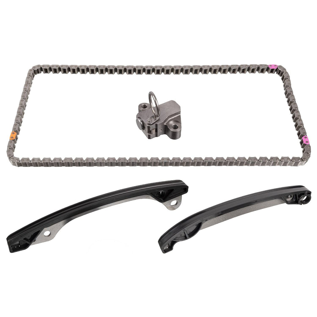 febi bilstein 109467 Steuerkettensatz für Nockenwelle, mit Gleitschienen und Kettenspanner, 1 Stück