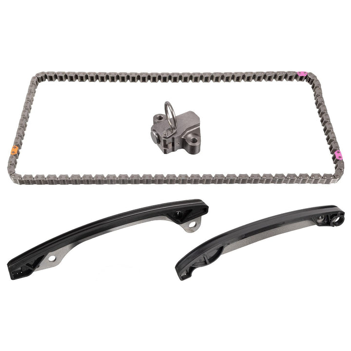 febi bilstein 109467 Steuerkettensatz für Nockenwelle, mit Gleitschienen und Kettenspanner, 1 Stück