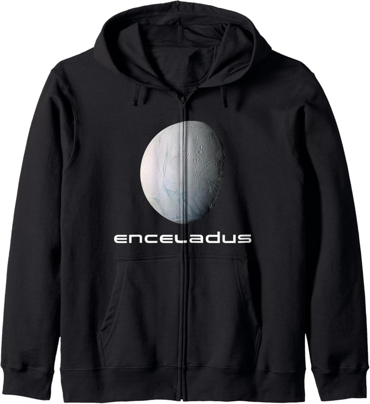 Sonnensystem Saturn Mond Enceladus Astronomie Weltraum Kapuzenjacke