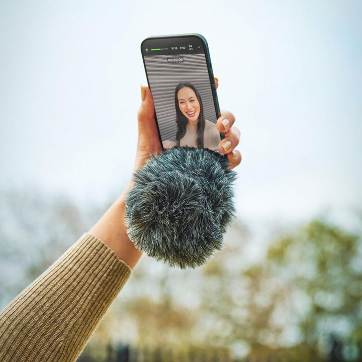 Rode Videomic Me-C+ USB-C Mikrofon für iOS und Android Smartphones mit keepdrum Softcase Me-C+ Mit T