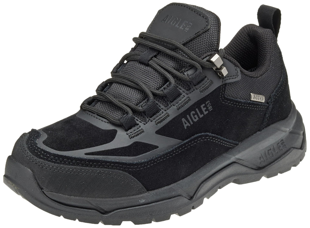 Aigle Herren Palka Low Mtd Wanderstiefel 38 EU Schwarz, 38 EU Schwarz