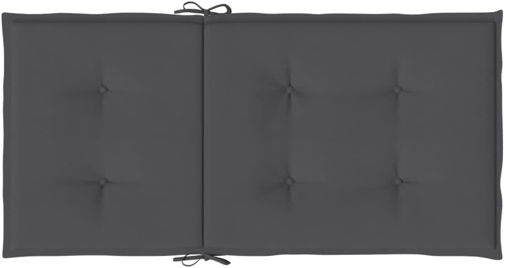 vidaXL Gartenstuhlauflagen 4 STK., Niedriglehner Auflagen für Gartenstühle, Stuhlauflage Stuhlkissen