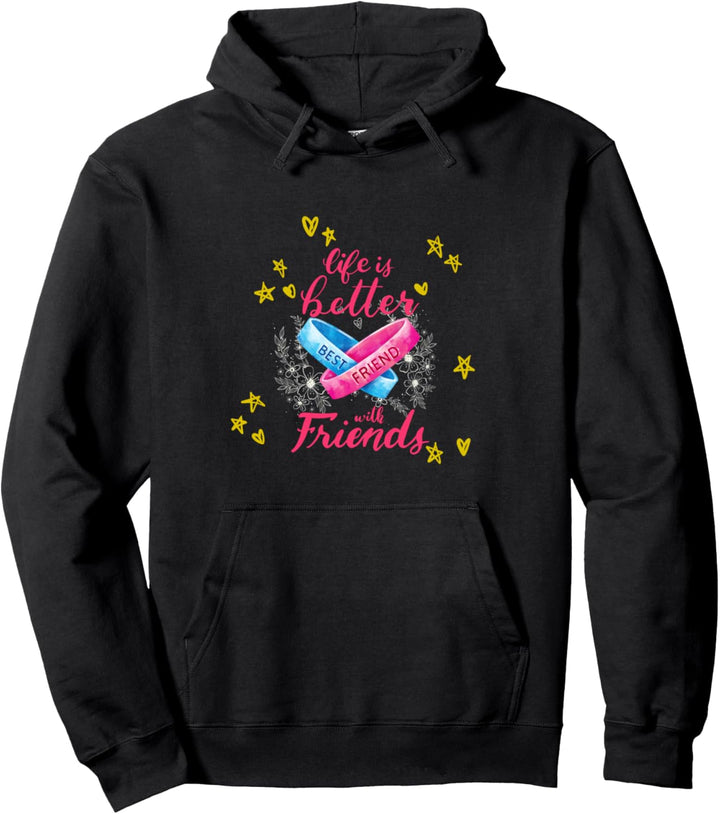 Best Friends Pullover für zwei BFF Pulli Sister Pullover Hoodie