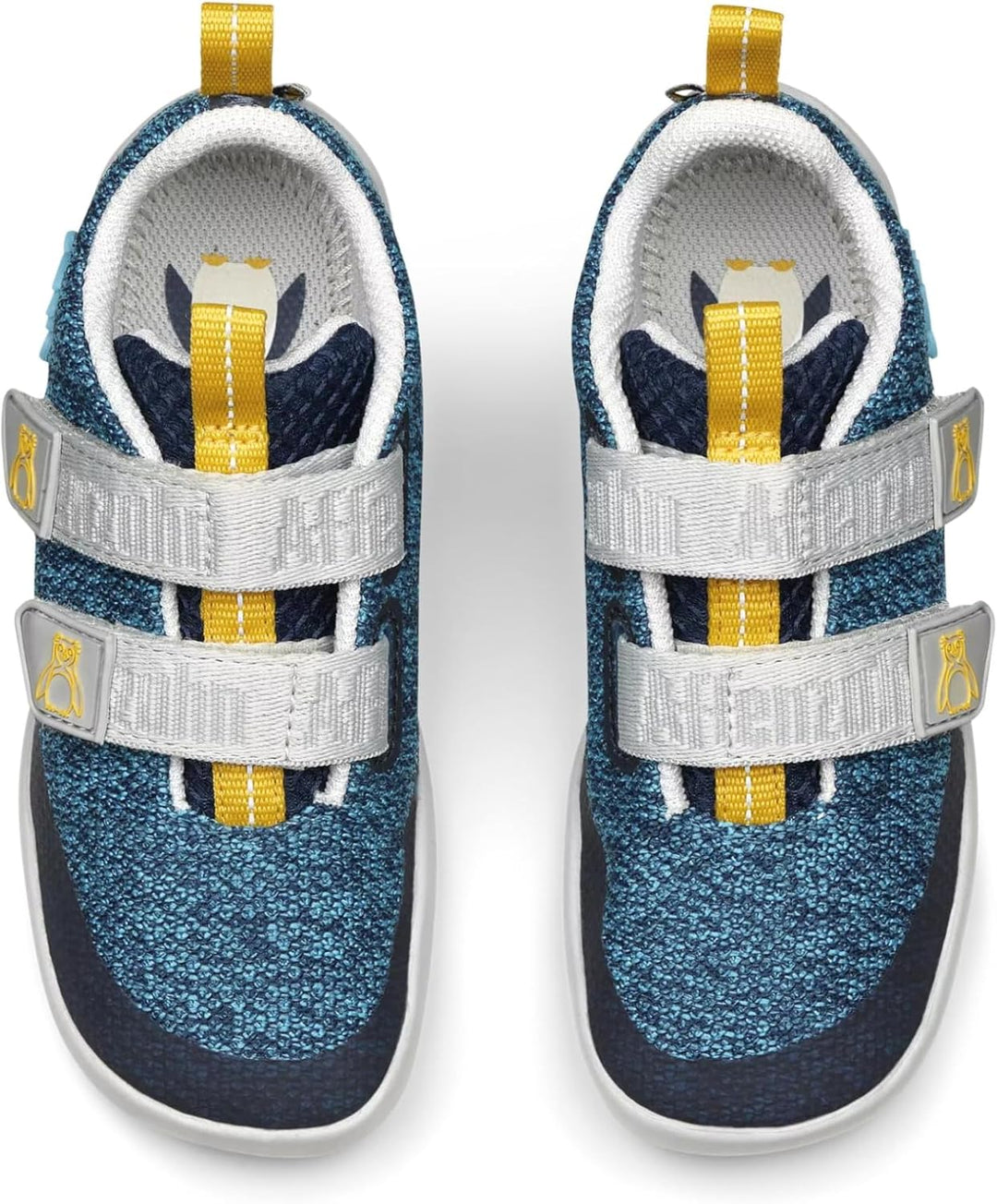 Affenzahn Minimal Sneaker Knit Happy 22 EU Pinguin Blau, 22 EU Pinguin Blau