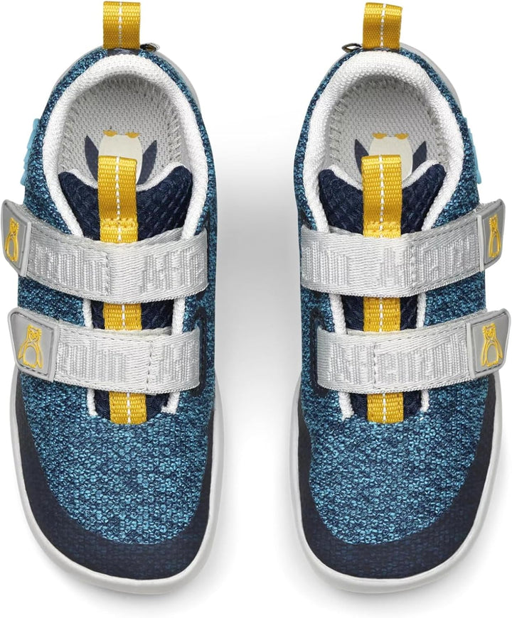 Affenzahn Minimal Sneaker Knit Happy 22 EU Pinguin Blau, 22 EU Pinguin Blau
