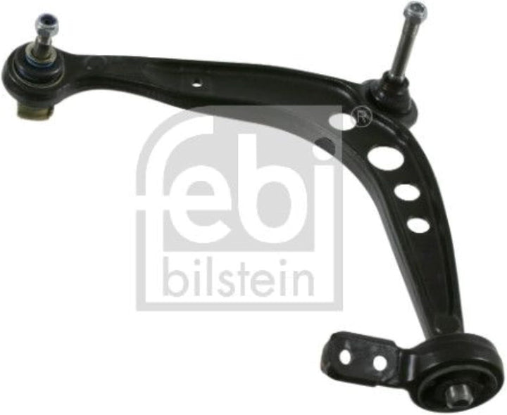febi bilstein 34647 Querlenker mit Anbaumaterial, Lager und Gelenk , 1 Stück Vorderachse links, Vord