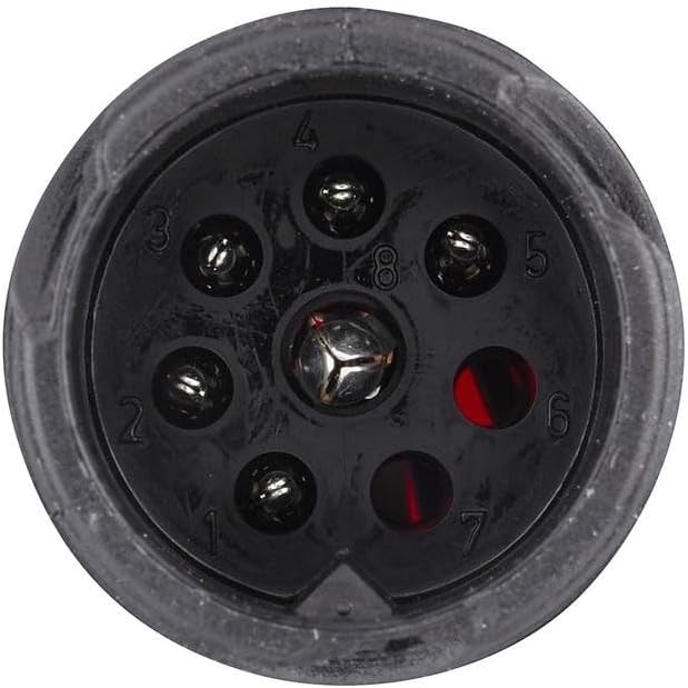 HELLA - Heckleuchte - Glühlampe - 24V - Anbau/geschraubt - Lichtscheibenfarbe: mehrfarbig - Stecker: