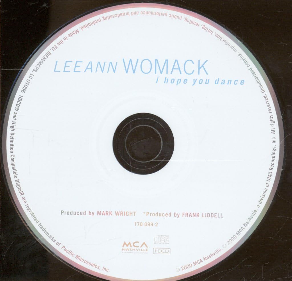 I Hope You Dance, Audio-CD