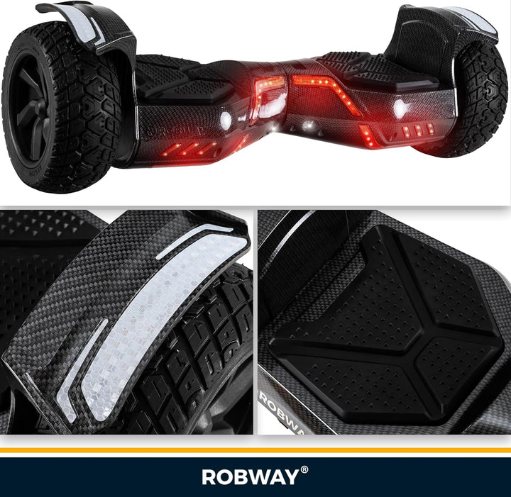 Robway X2 Hoverboard - Das Original - Offroad/Street Edition - Samsung Marken Akku - Self Balance -
