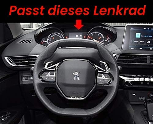 Mayco Bell Auto-Lenkradhülle aus Mikrofaser-Leder, passend für Peugeot 3008 4008 5008 2016–2019 508