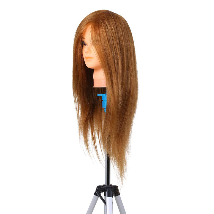 Trainingsköpfe 100% Echthaar Trainingsköpfe für Friseure Professioneller Übungskopf Frisurenkopf DIY