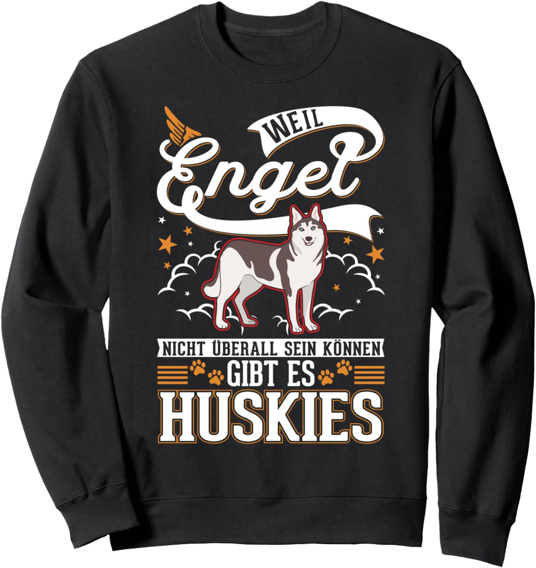 Husky Engel Sibirischer Husky Sweatshirt