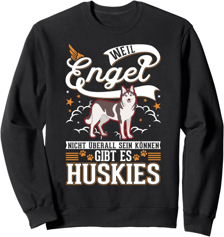 Husky Engel Sibirischer Husky Sweatshirt