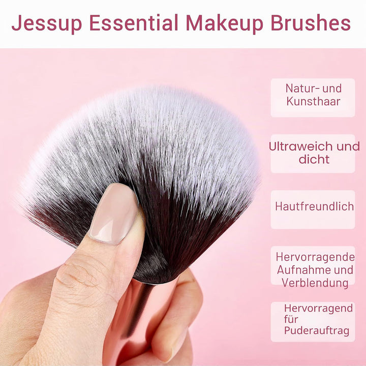 Jessup Make Up Pinsel Sets 15 Pcs Kosmetik Schmink Bürsten Lidschatten Puder Concealer Eyeliner T160