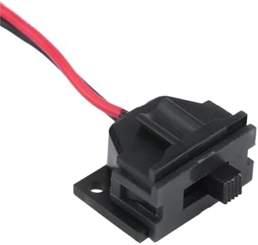 Pissente Brushed ESC 60A Wasserdichter Geschwindigkeitsregler mit Integriertem Kondensator für 1/10