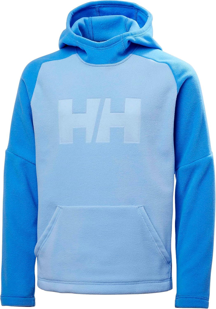 Helly Hansen Unisex Junior Daybreaker Kapuzenpullover 10 Jahre Helles Blau, 10 Jahre Helles Blau
