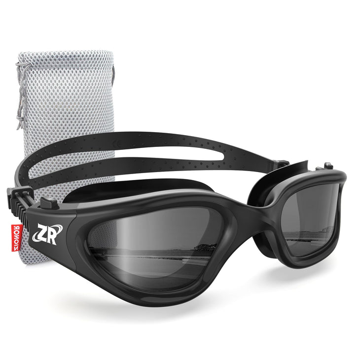 ZIONOR G1 NEW Polarisierte Schwimmbrille für Erwachsene Damen Herren – Beschlagfrei, 100% UV-Schutz,