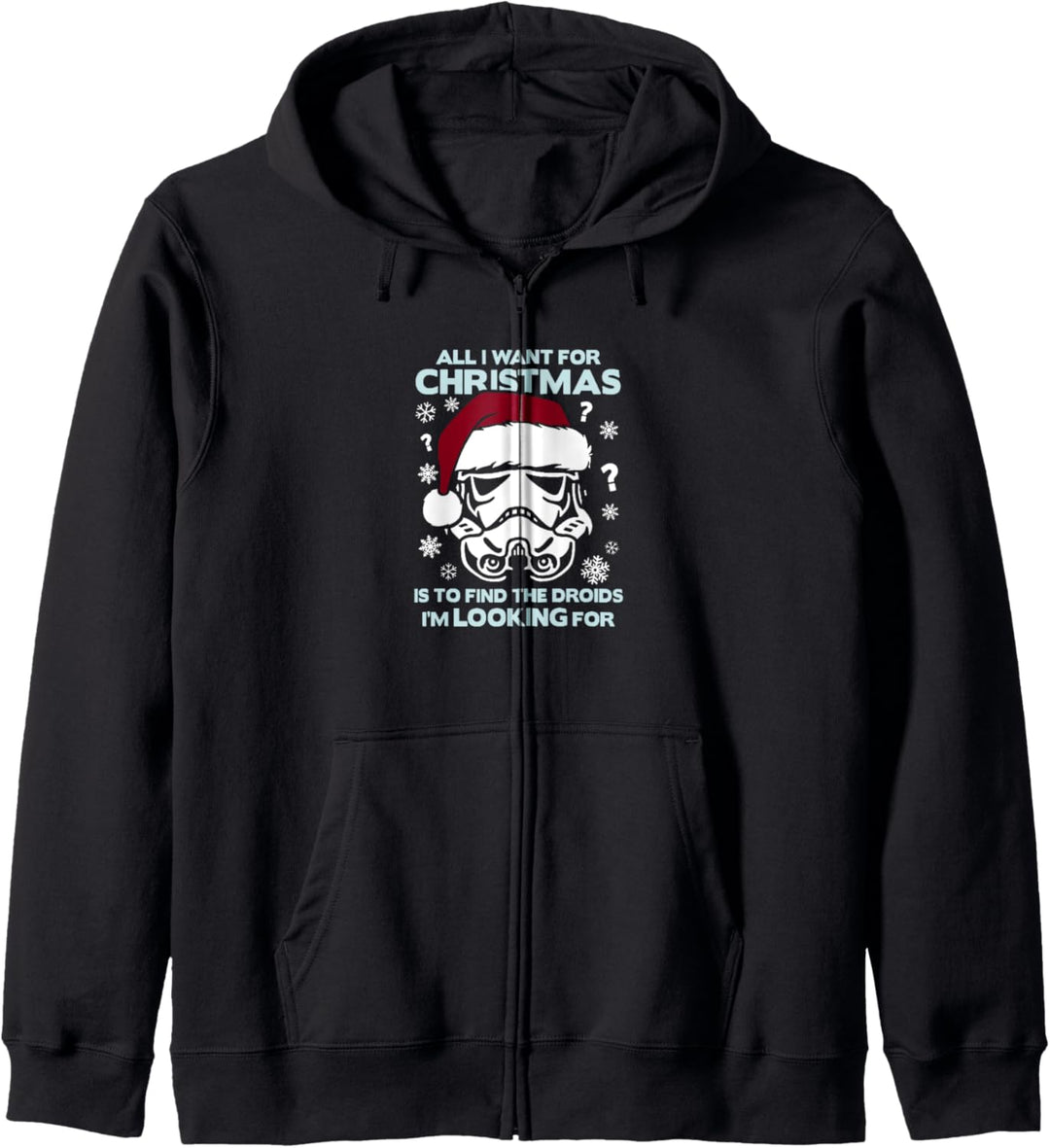 Star Wars Storm Trooper Droid Looking Christmas Kapuzenjacke