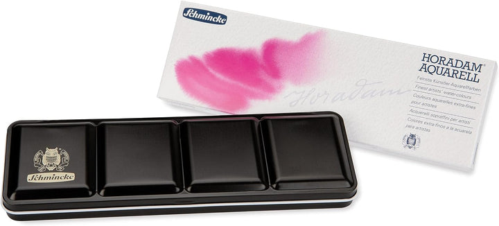 Schmincke – HORADAM AQUARELL Farbkasten mit 12 feinsten Aquarellfarben, 74312097, Metallkasten, Mals