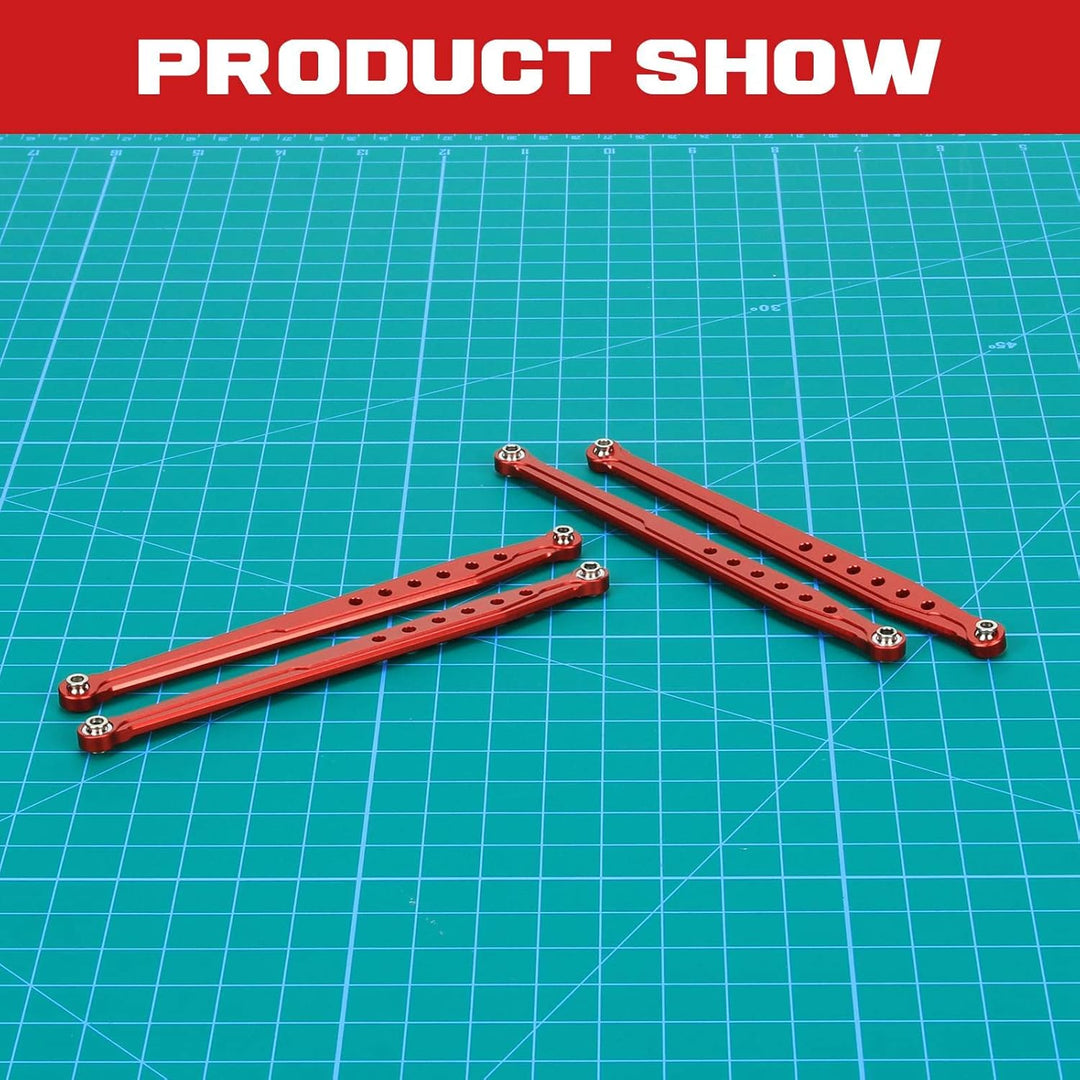 RCAWD RC Auto Chassis Link Rod,Aluminium Chassis Link Rod für 1/10 Everest Gen7 Pro und 1/10 Everest