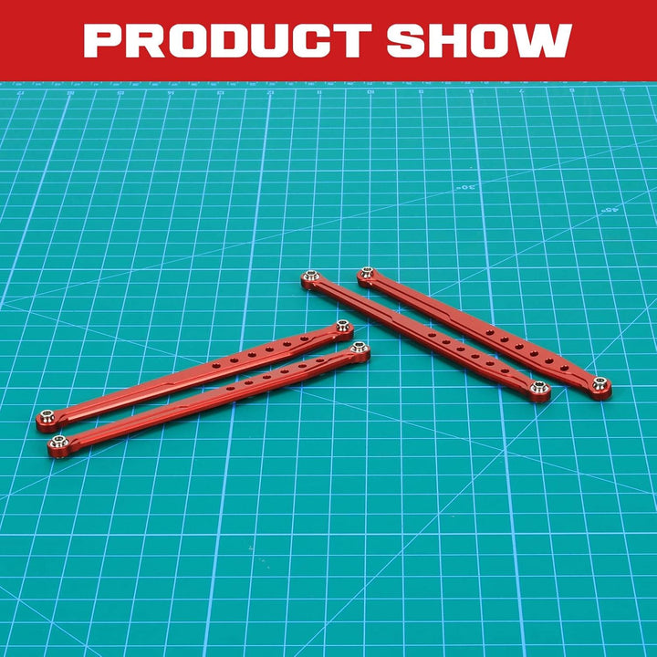 RCAWD RC Auto Chassis Link Rod,Aluminium Chassis Link Rod für 1/10 Everest Gen7 Pro und 1/10 Everest