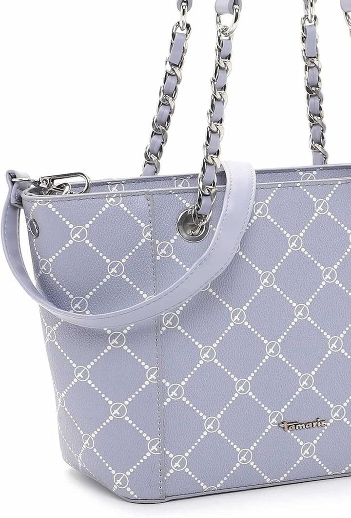Tamaris Shopper Anastasia Summer 32103 Damen Handtaschen Print Einheitsgrösse Greyblue 855, Einheits
