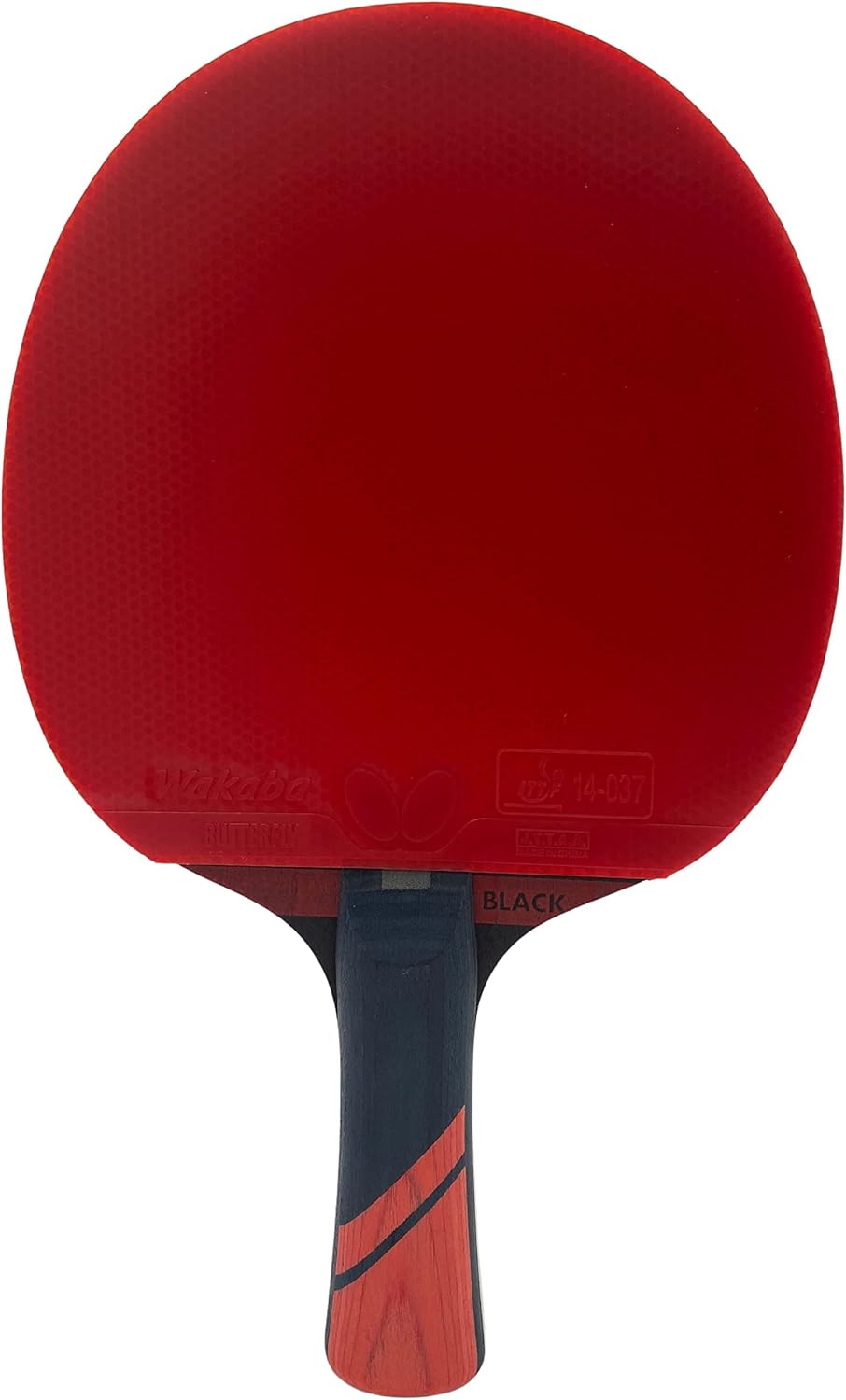 Butterfly® Dimitrij Ovtcharov Black Tischtennisschläger | Eva-Technologie | ITTF zertifizierter Waka