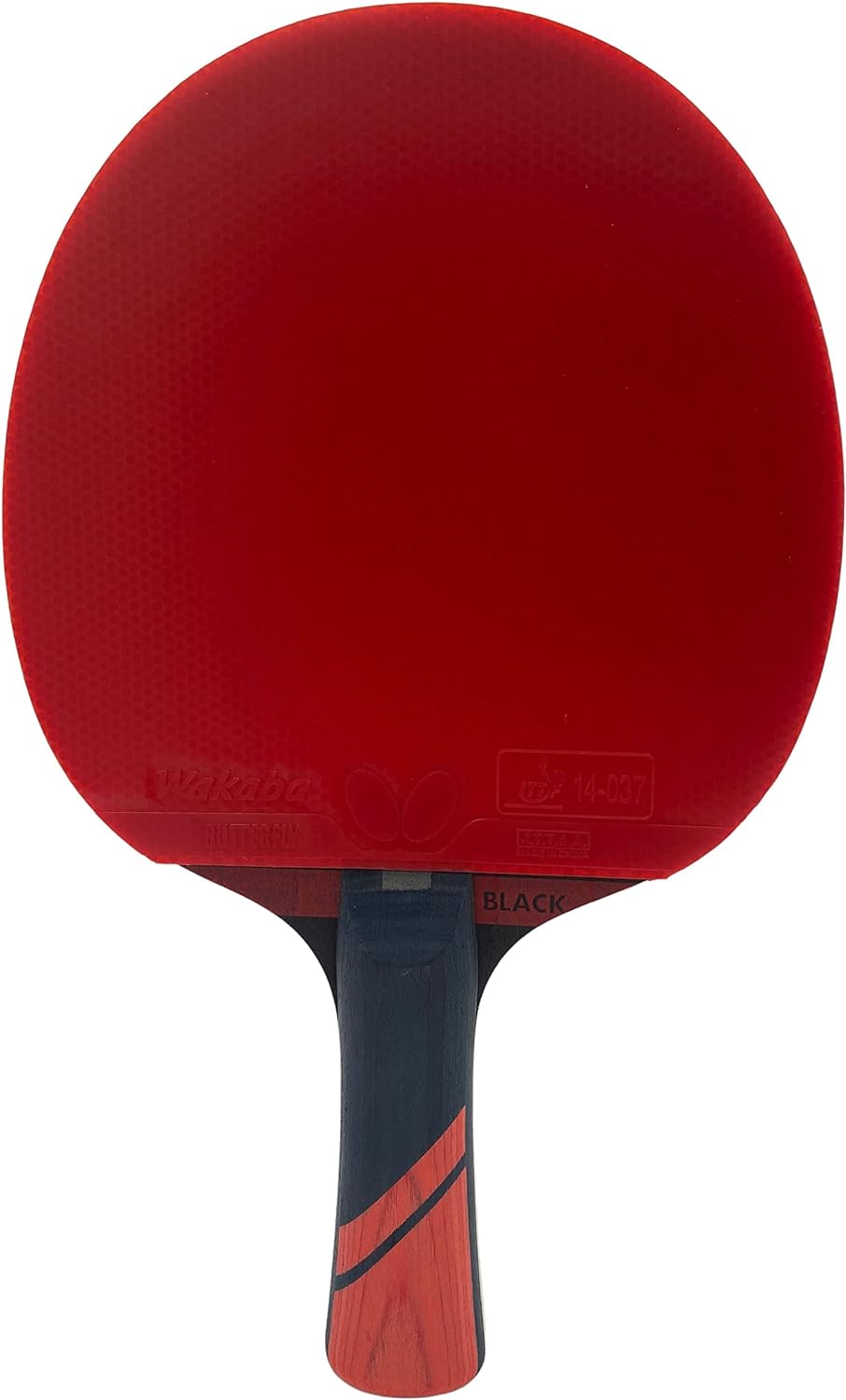 Butterfly® Dimitrij Ovtcharov Black Tischtennisschläger | Eva-Technologie | ITTF zertifizierter Waka