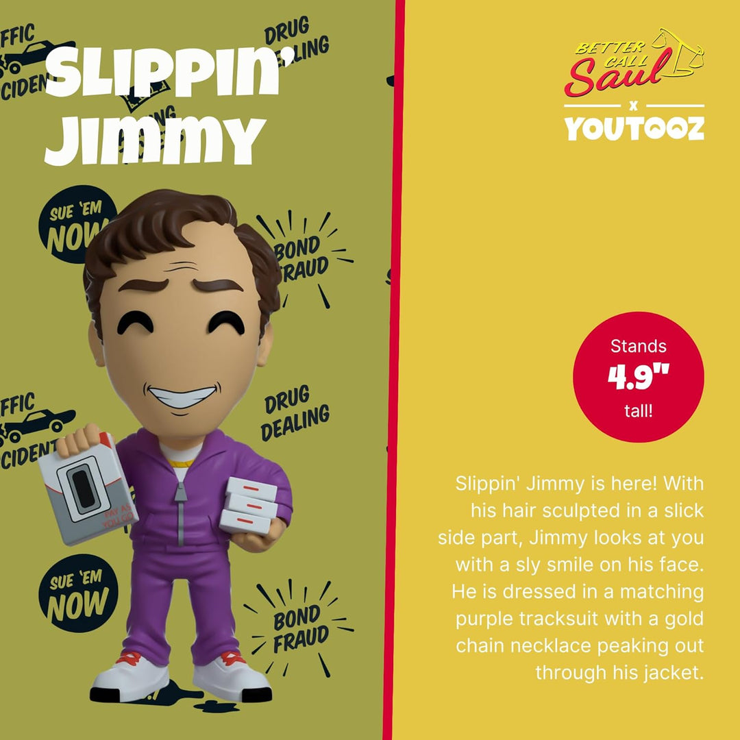 Youtooz Slippin Jimmy Vinyl-Figur, 12,4 cm, Saul Goodman aus Better Call Saul, Jimmy McGill von Yout