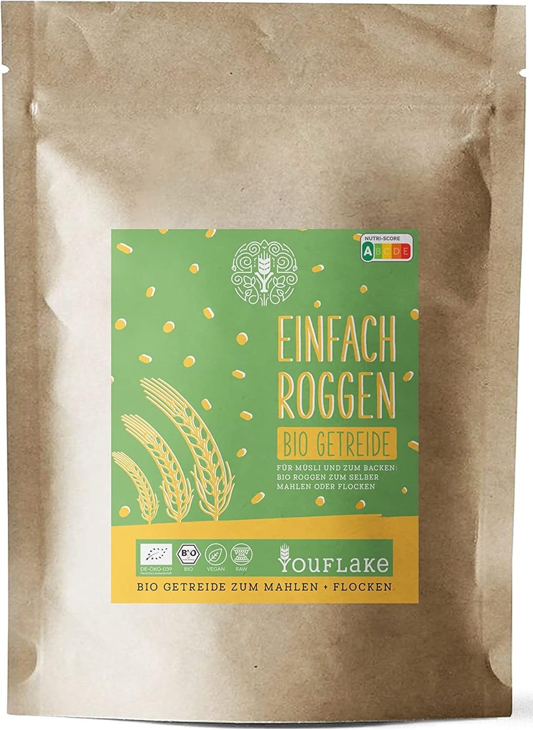 Getreidemühle Mockmill 100 | Made in Germany | Edelkorund und Keramik Mahlstein (Mockmill 100 + Bio