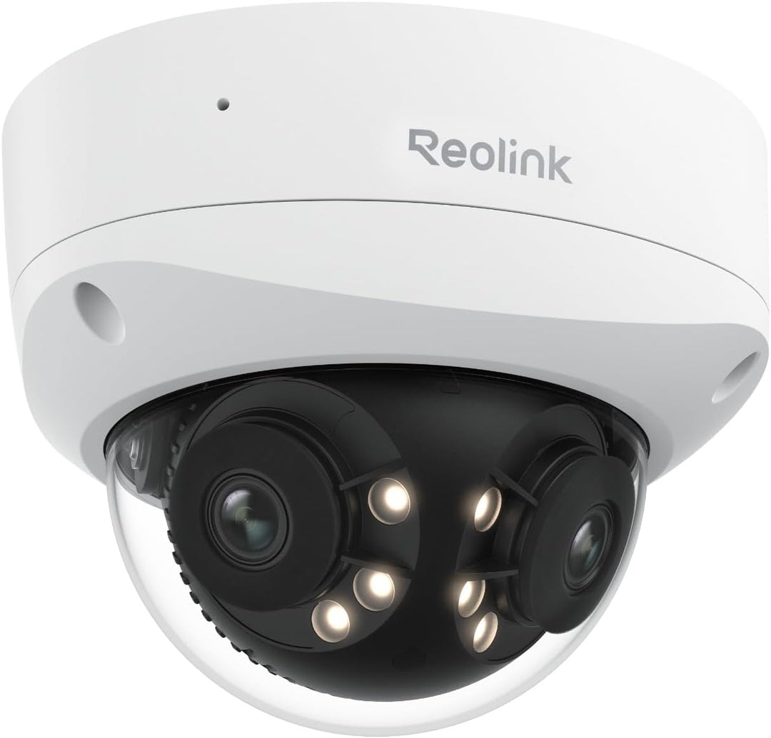 Reolink 16MP UHD 180° Panorama Dual-Objektiv Überwachungskamera, Bewegungsverfolgung, Farbnachtsicht