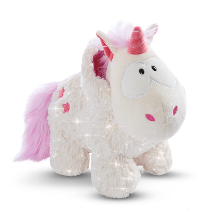 NICI Kuscheltier Einhorn Theodor im Schneeanzug 32 cm I Plüschtier für Mädchen, Jungen & Babys I Fla