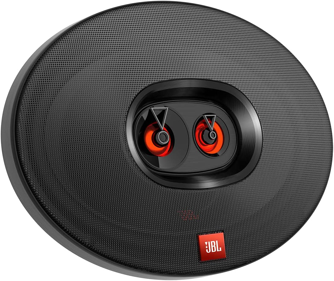JBL Club 9632-3-Wege Auto Lautsprecher Set 255 Watt KFZ Soundanlage 152x230 mm | 6x9 Zoll, Black & C
