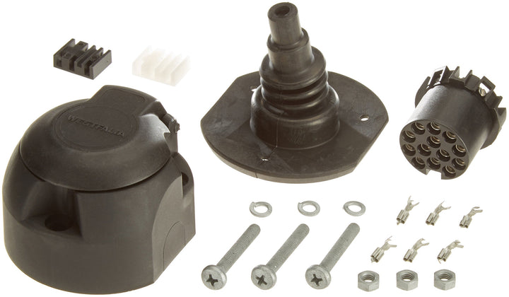 Westfalia 900001506721 Steckdose 13-polig, axialer Ausgang