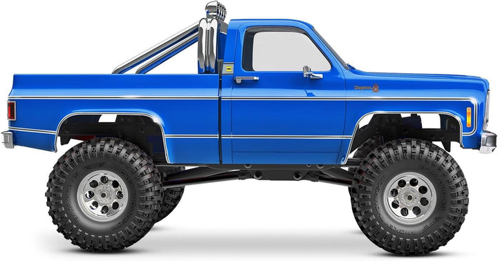 TRAXXAS TRX-4M 1/18 Chevrole K-10 4x4 Blau High Trail Crawler inkl. Akku/Lader 4WD RTR