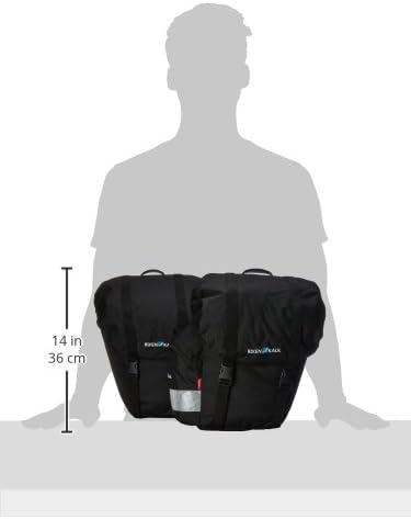 KLICKfix Fahrradtasche, schwarz, M Classic Hinterradt, Classic Hinterradt