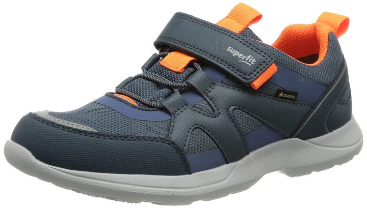 Superfit Jungen Rush Gore-tex Lauflernschuhe 23 EU Blau Orange 8000, 23 EU Blau Orange 8000